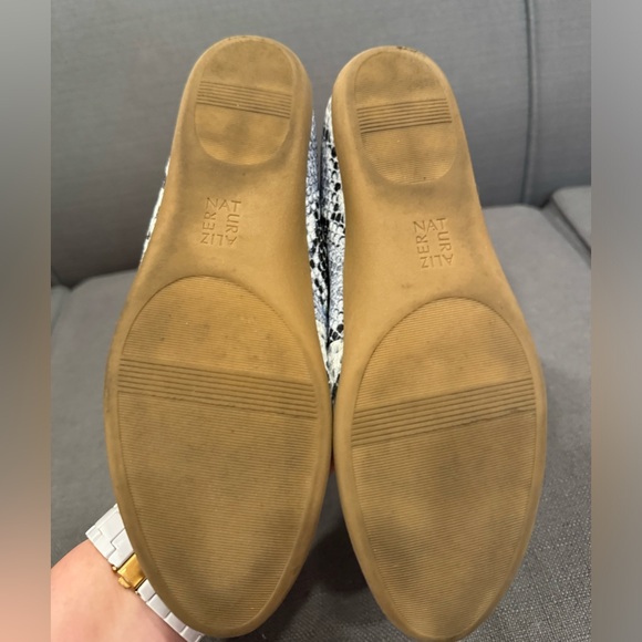 Naturalizer ballet flats 9M snakeskin - Picture 3 of 4